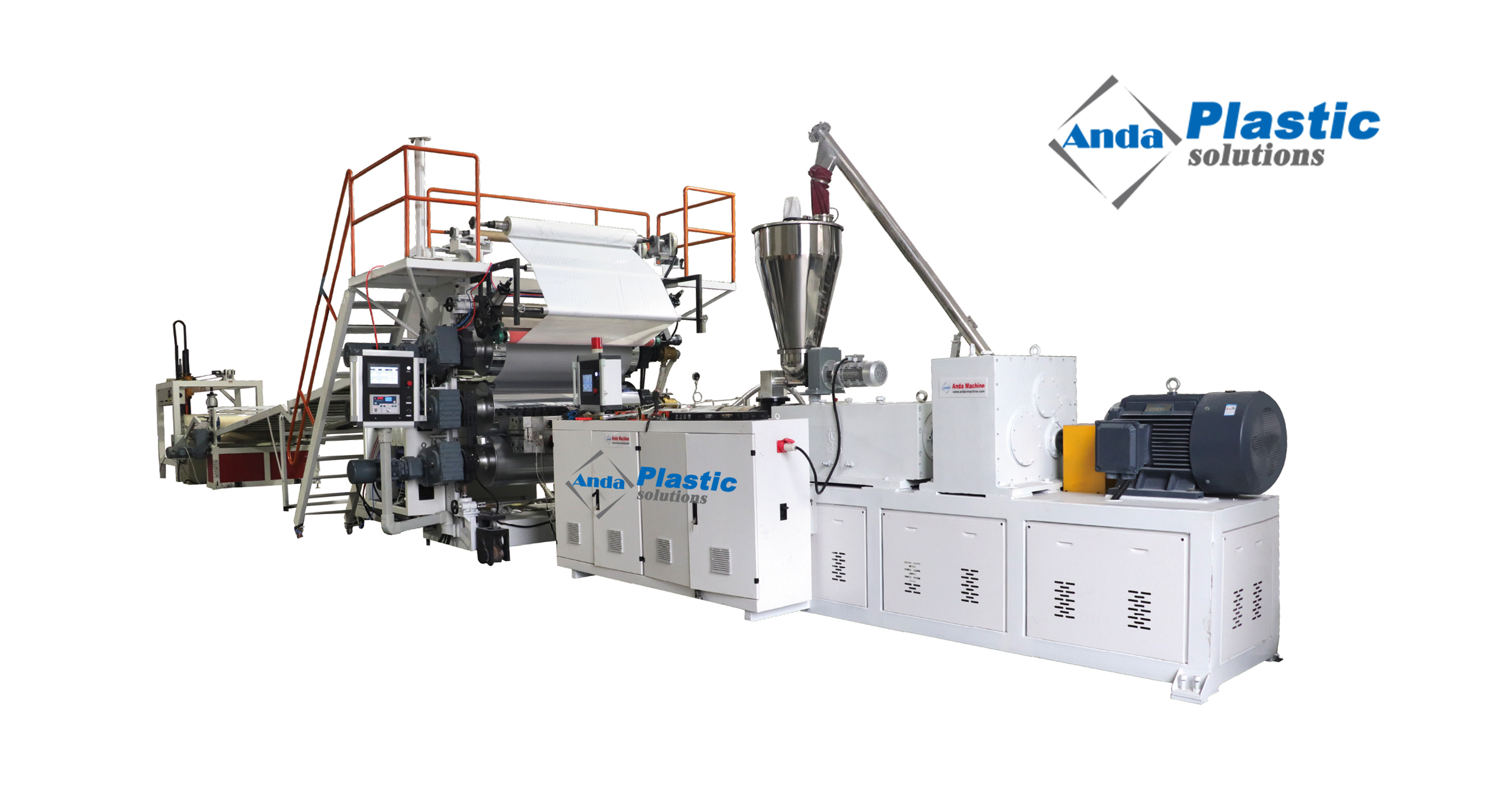 آلة صنع ورقة الرخام PVC