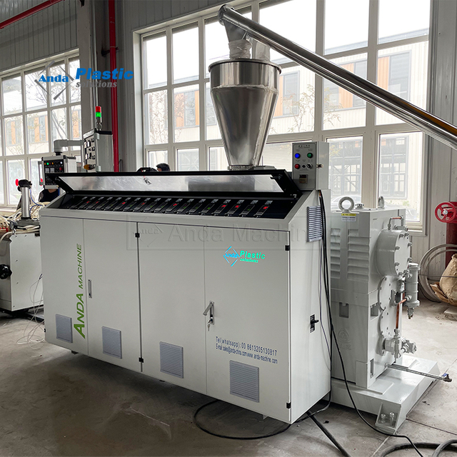 Sjsz 65/138 آلة بثق البلاستيك ذات اللولب المزدوج المخروطي آلة بثق الألواح البلاستيكية