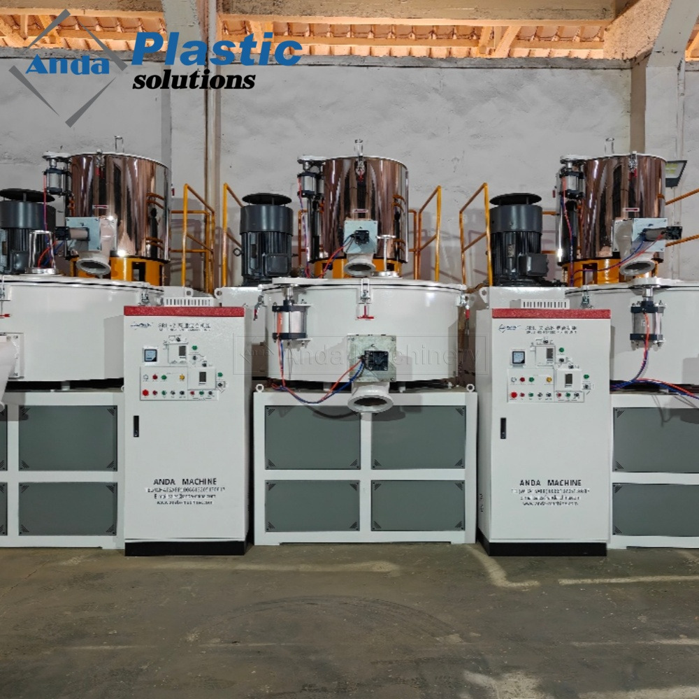وحدة الخلاط عالية السرعة من سلسلة SRL-Z لمسحوق PVC/WPC