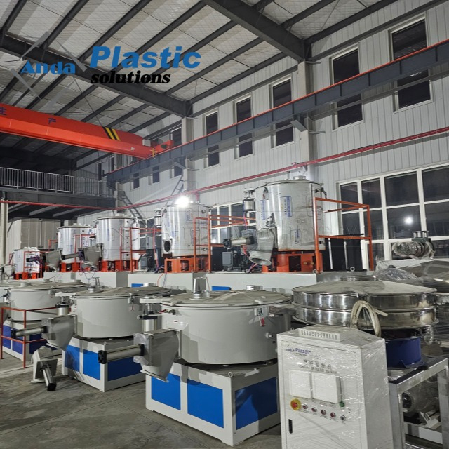 SRL-Z 500/1000 وحدة خلط البلاستيك عالية السرعة ومنخفضة السرعة لمسحوق PVC